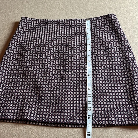 THEORY Women's Kerash Textured Knit Tweed Stretch Mini Skirt -Size 10 - Picture 6 of 9